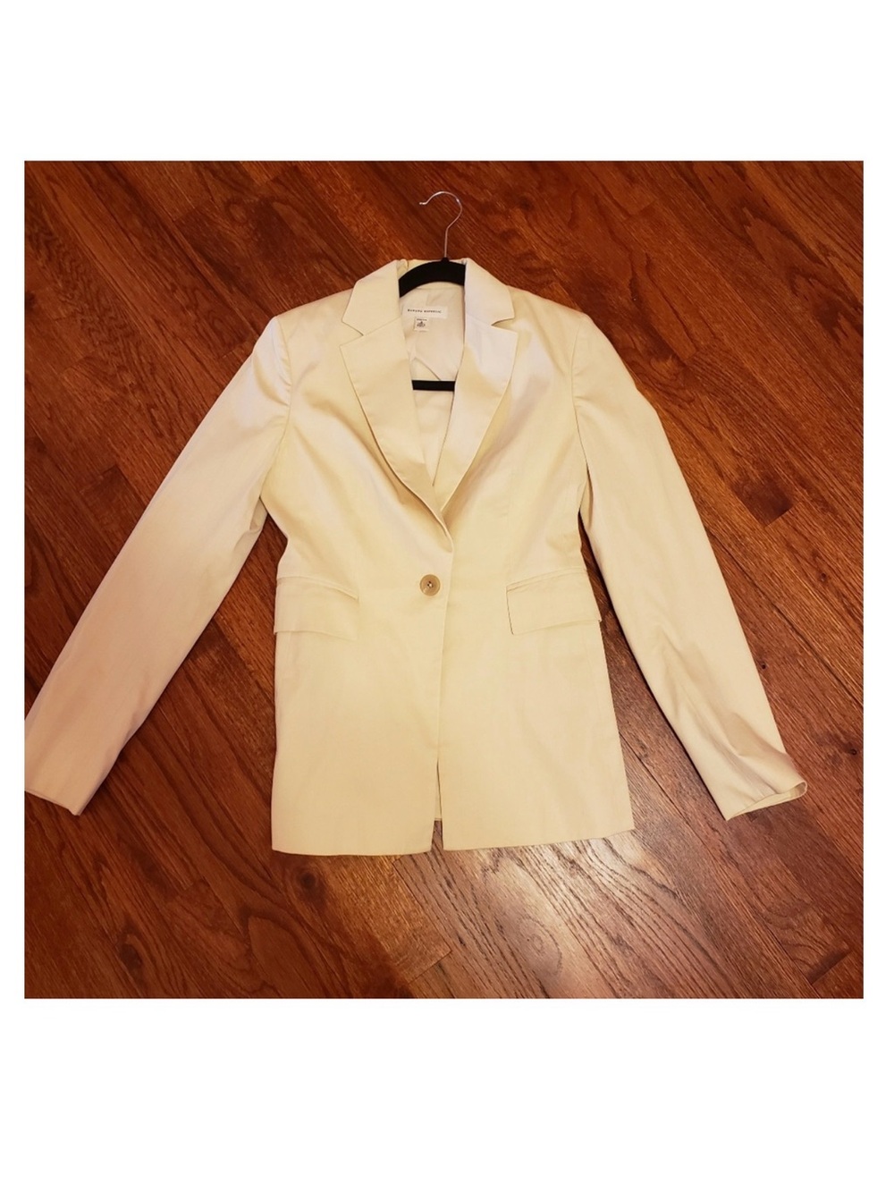 Banana Republic Yellow Single-Button Blazer
